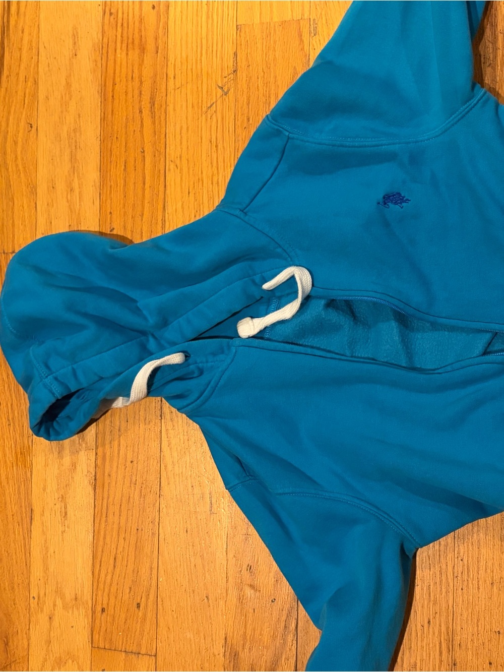 Polo by Ralph Lauren Teal Zip-Up Hoodie